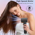 Ionic Hair Dryer, High-Speed Blow Dryer - 110, 000 RPM Brushless Motor, 500 Million Negative Ions, Ultra-Light & Small, Smart Temp Control, Quiet Hairdryer for Women, Ideal for Travel, Home
